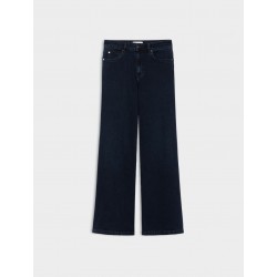 jeans wide leg blue vista anteriore